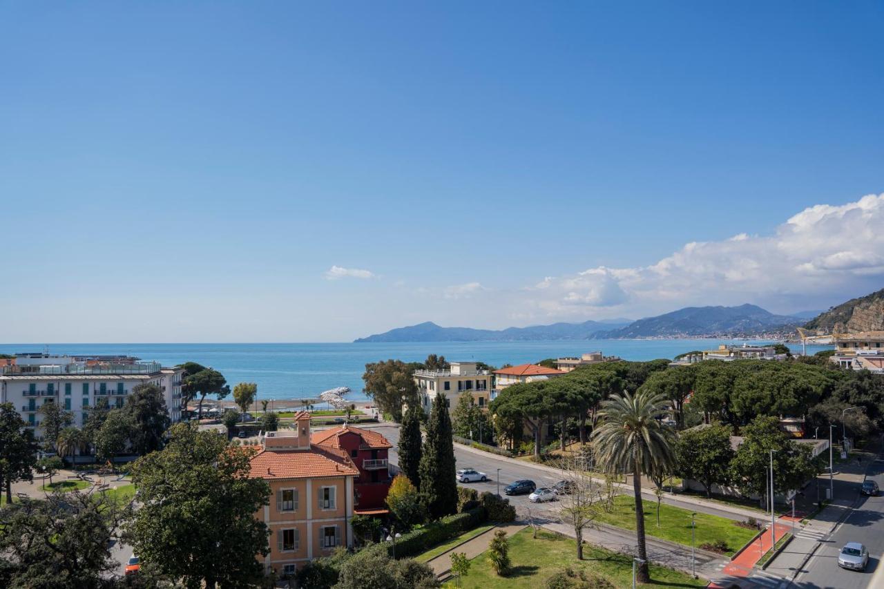 025 - Casa Panoramica In Centro, 90Metri Spiaggia Vista Mare Con Terrazzo Vista Portofino Sestri Levante Exterior photo