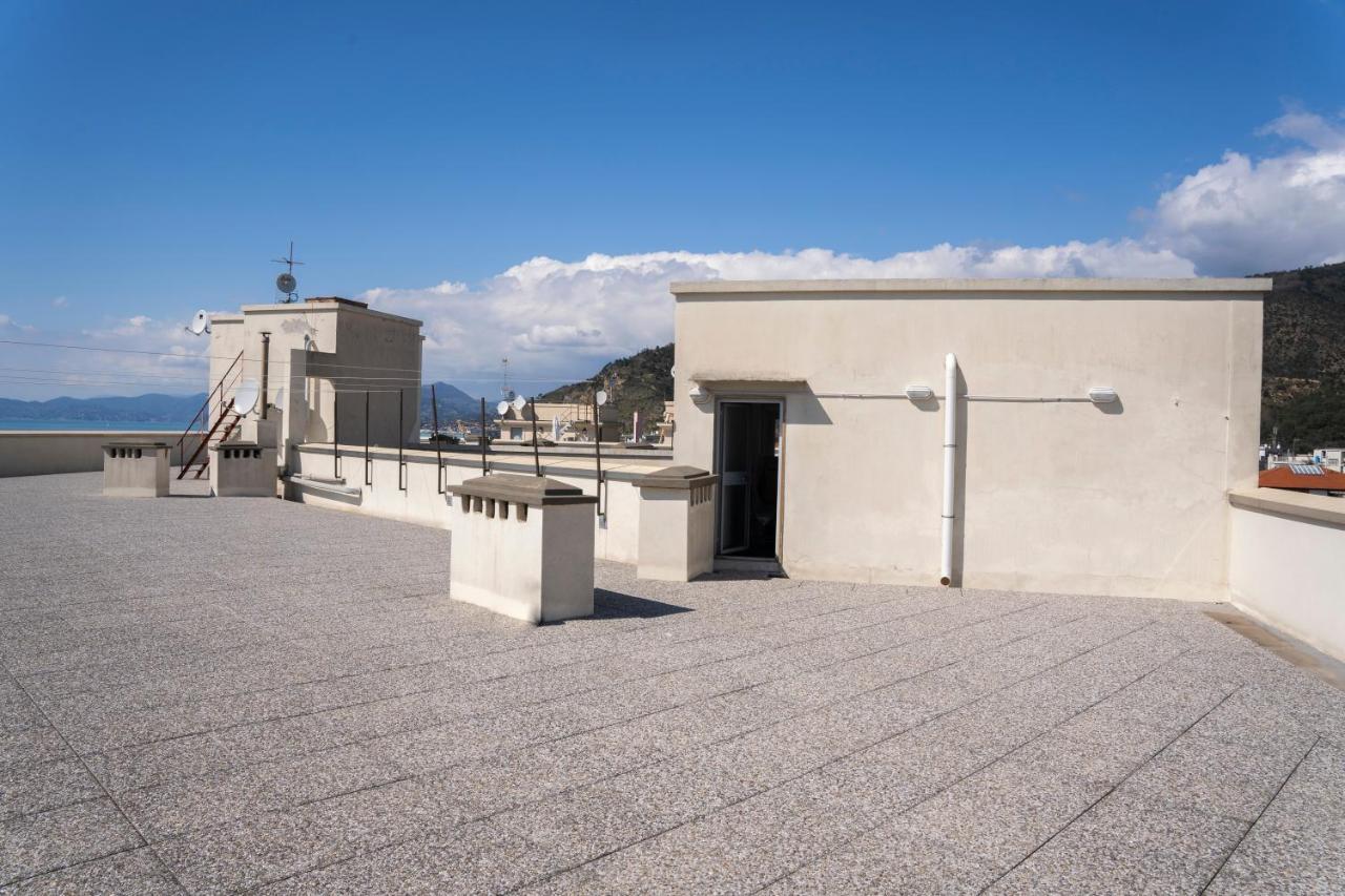 025 - Casa Panoramica In Centro, 90Metri Spiaggia Vista Mare Con Terrazzo Vista Portofino Sestri Levante Exterior photo